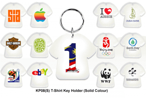 T Shirt Key Holder - Plastic